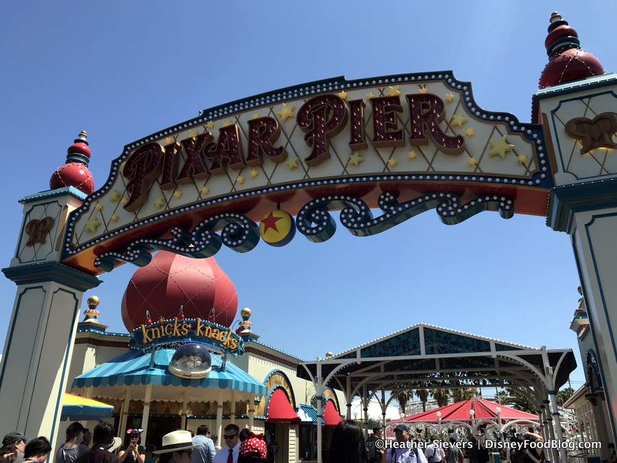 Pixar Pier kiosks  the disney food blog