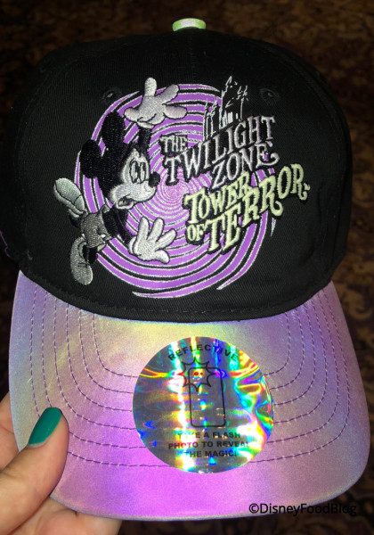 Reflective Hat at Tower of Terror