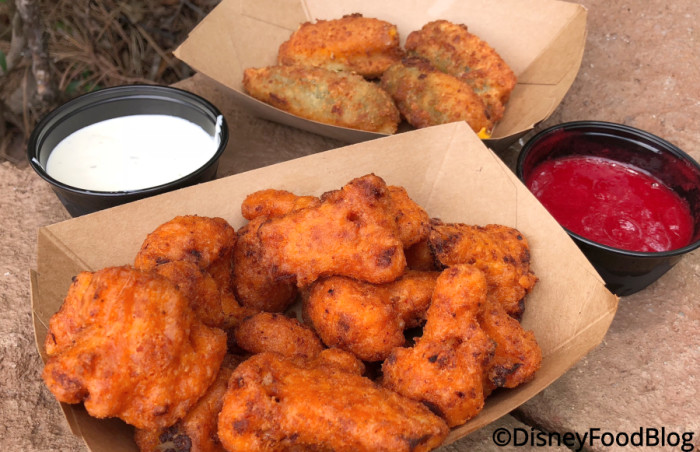 Jalapeno Poppers and Fried Cauliflower