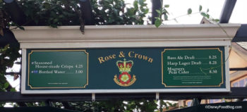 Review: NEW Ploughman's Lunch at Rose and Crown's Outdoor Bar in Epcot ...