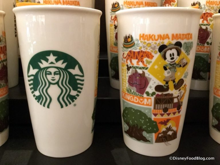 New Starbucks Tumblers Arrive in Disney World's Animal Kingdom | the ...