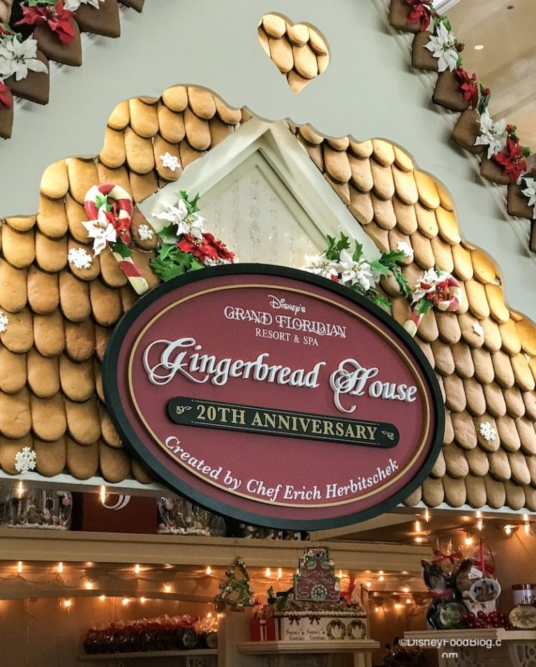 The Grand Floridian Gingerbread House is OPEN Let's Take a Look