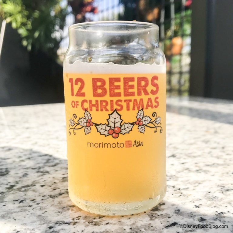 Morimoto Asia's 12 Beers of Christmas Event Is Returning to Disney