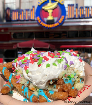 Disneyland Review: Funnel Cake Fries At California Adventure's Award 