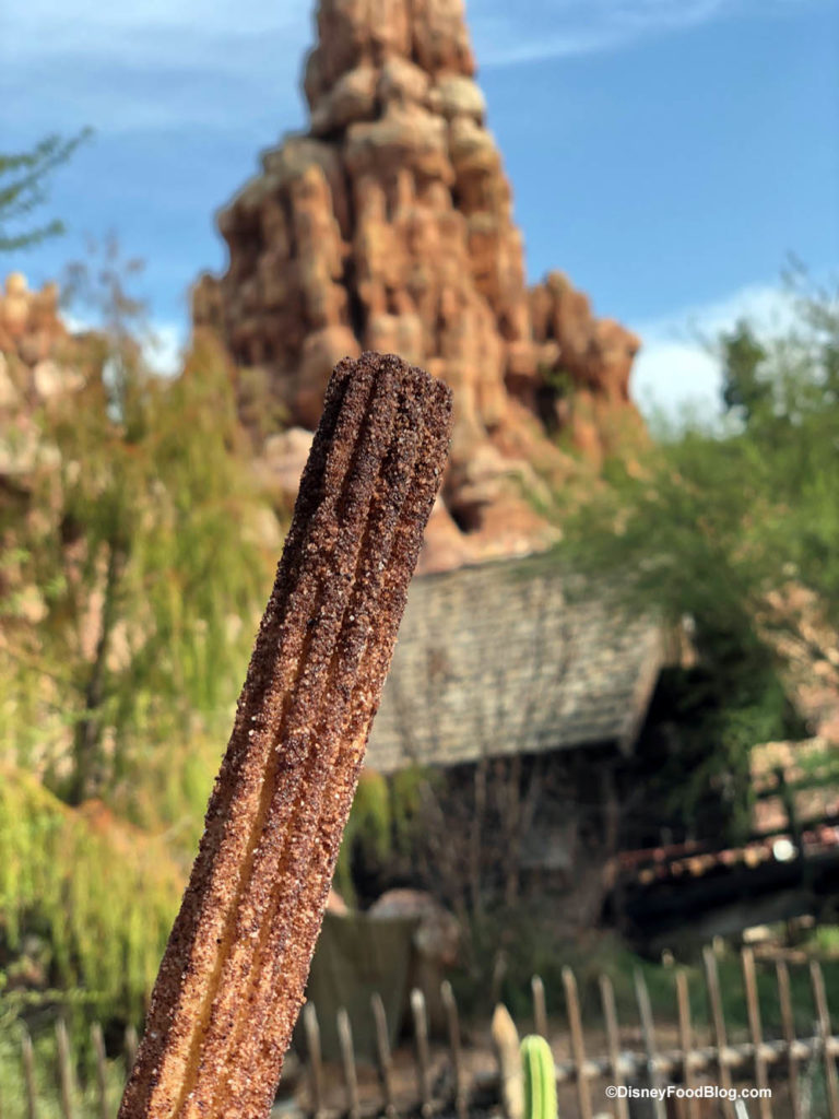 Disneyland Review: Chocolate Cinnamon Sugar-Dusted Churro With Spicy ...