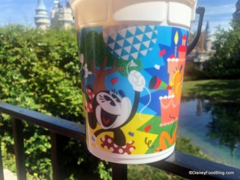 New Refillable Popcorn Bucket in Magic Kingdom Joins Mickey and Minnie ...