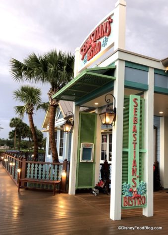 REVIEW: New Menu at Sebastian's Bistro in Disney's Caribbean Beach ...