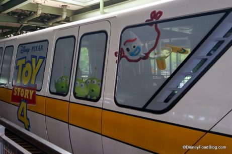 toy story 4 monorail