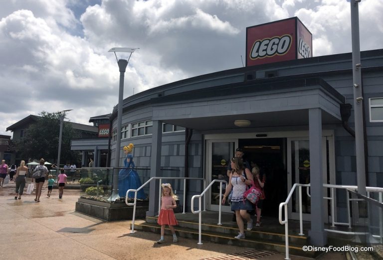 disney springs lego shop