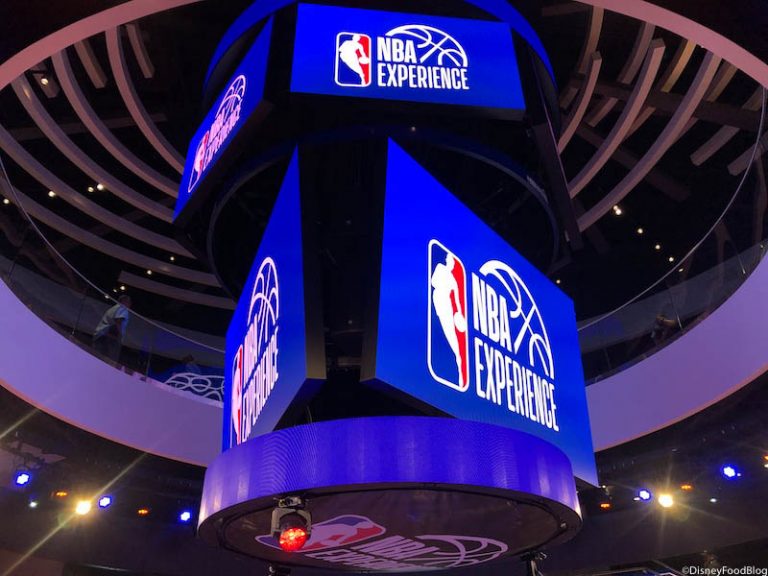 FIRST LOOK! Disney's World's NEW NBA Experience | the disney food blog