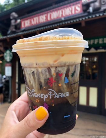 Review! Fall In Love With The New Pumpkin Cream Cold Brew In Disney 