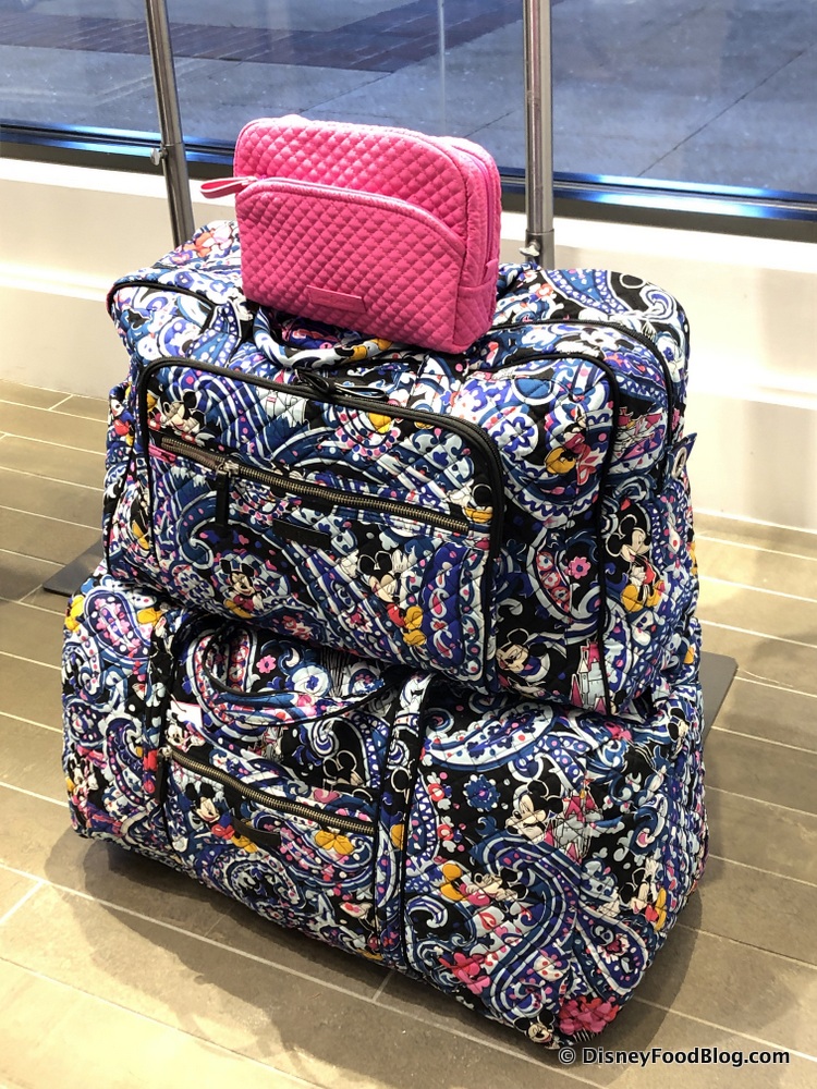 New And CUTE!! Vera Bradley's Mickey's Whimsical Paisley Pattern Makes ...