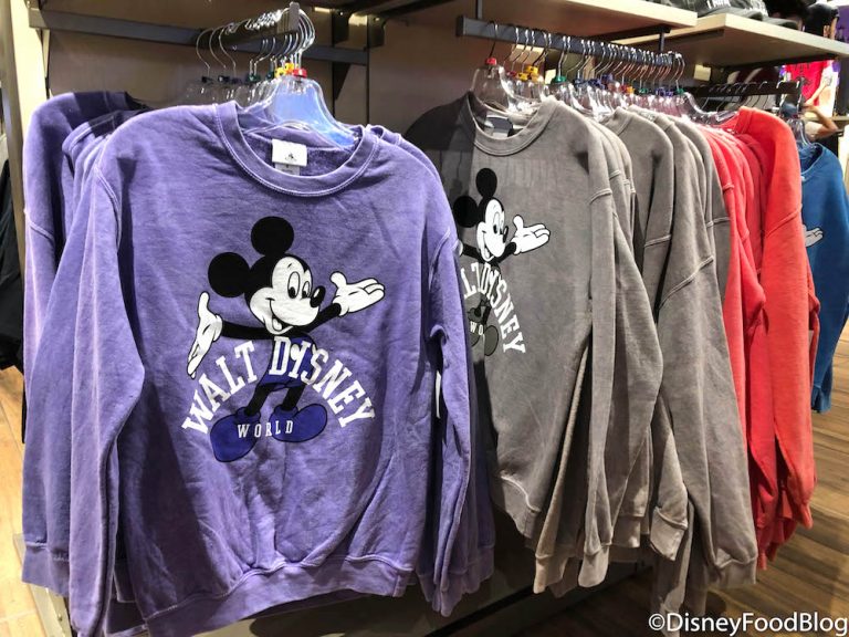 Disney's Latest Merch Trend Continues With This NEW Retro Sweatshirt ...