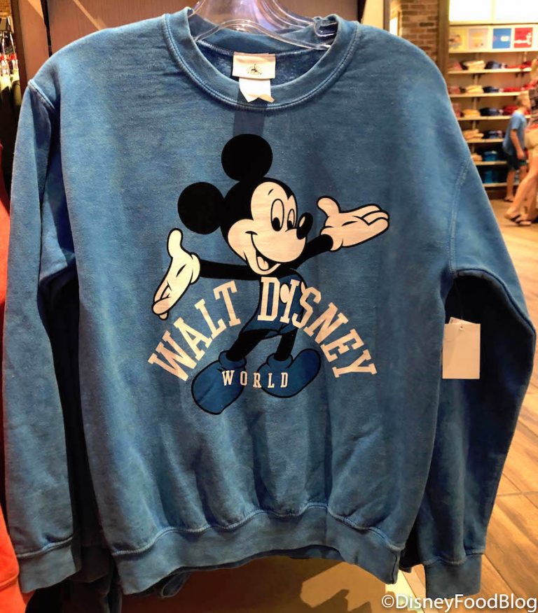 disney world embroidered sweatshirt