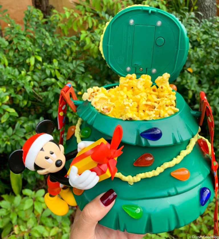 Refillable Popcorn Buckets in Walt Disney World the disney food blog