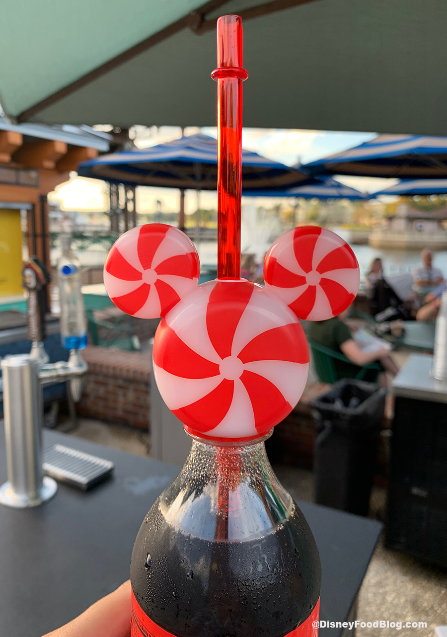 The Mickey Peppermint Straws Got a Colorful Upgrade at Disney World!
