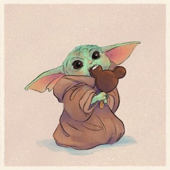 Baby Yoda AND Disney Parks Snacks? Umm…This is the Cutest Art EVER ...