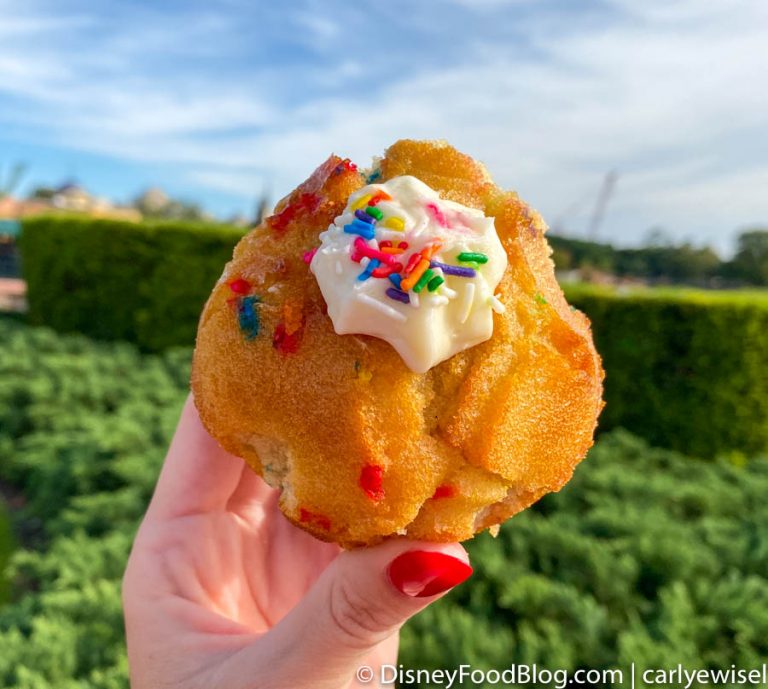 What's New in Epcot — a Birthday Cake Muffin, 2020 Merch, and a TON of ...