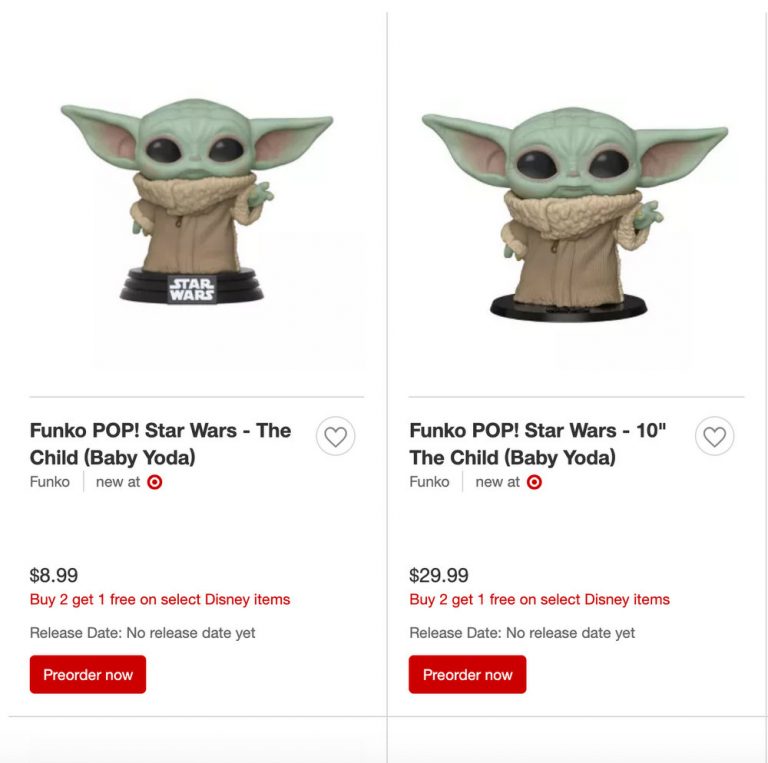 mattel baby yoda target