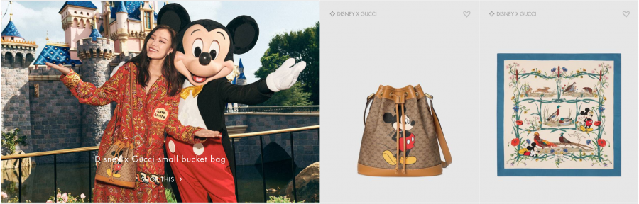 Mickey Mouse Gucci Bonnet