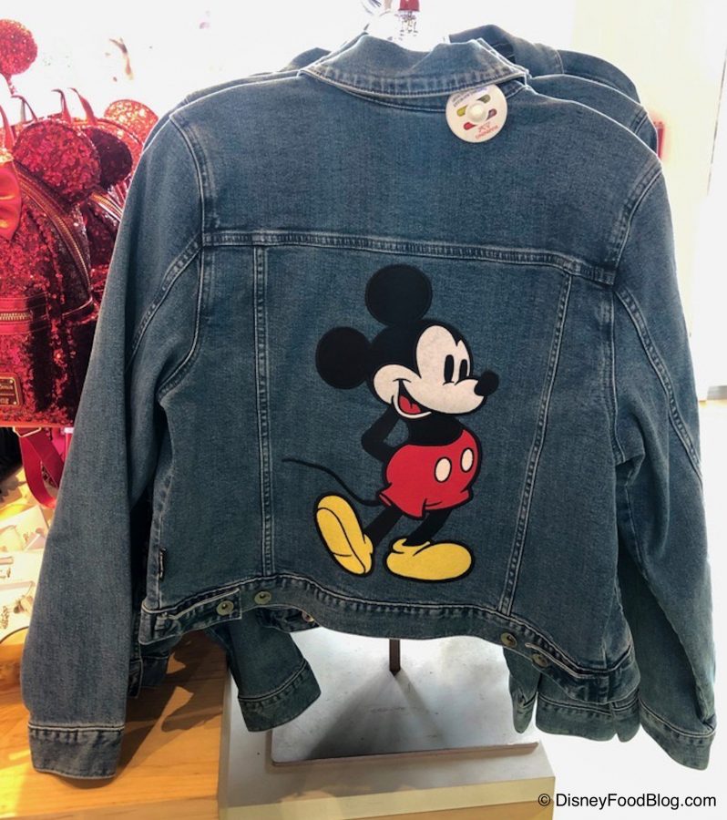 Spotted: New Retro Mickey Mouse Denim Jacket in Disney World! | the ...