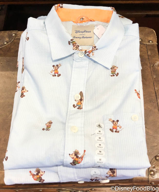 tommy bahama mickey mouse shirt