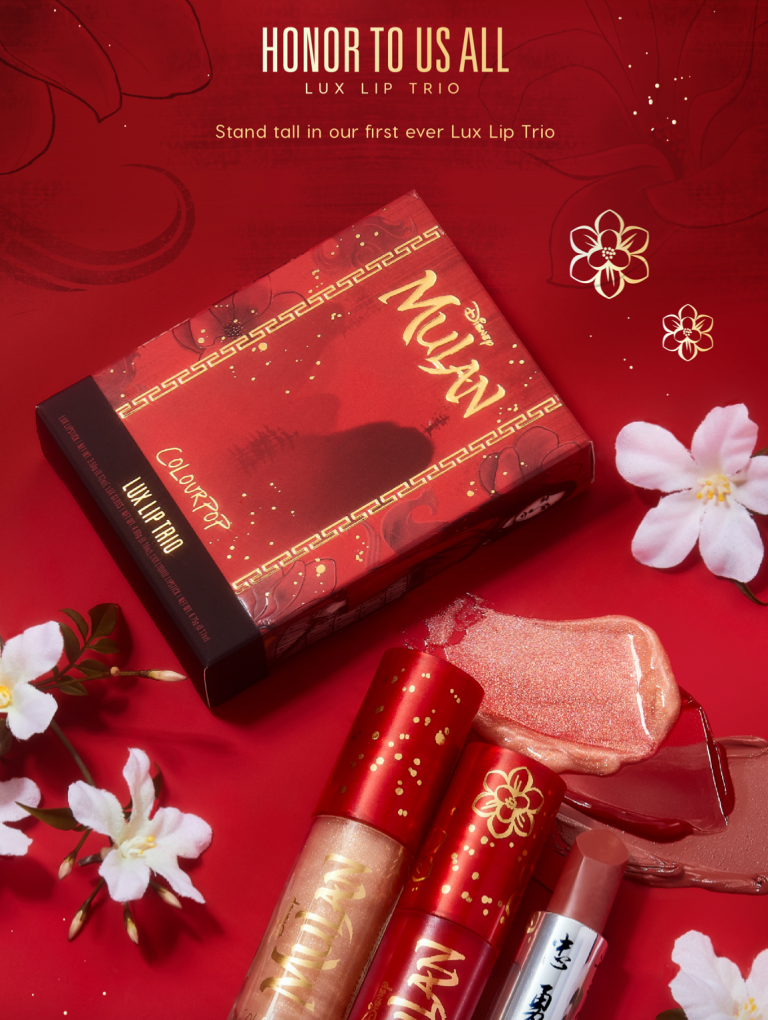 This Disney and ColourPop Mulan Makeup Collection is a MATCH Made In ...