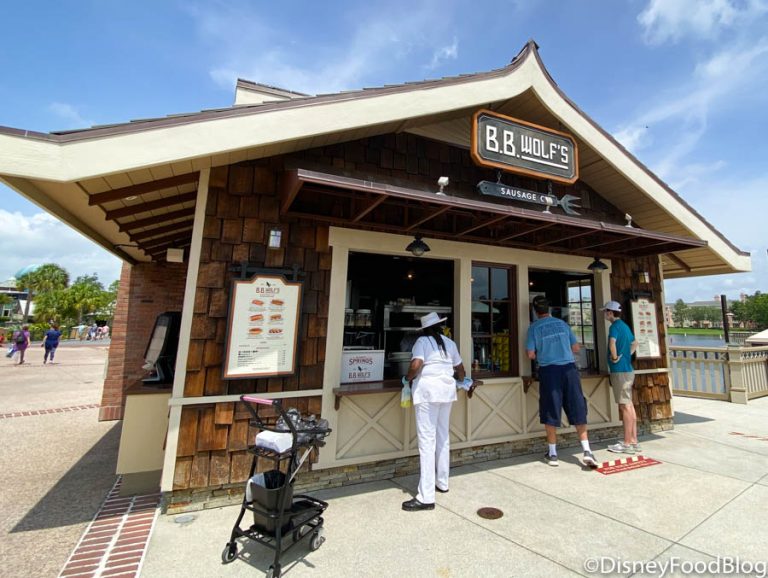 B.B. Wolf's Sausage Co. Is Now Open In Disney World! | The Disney Food Blog