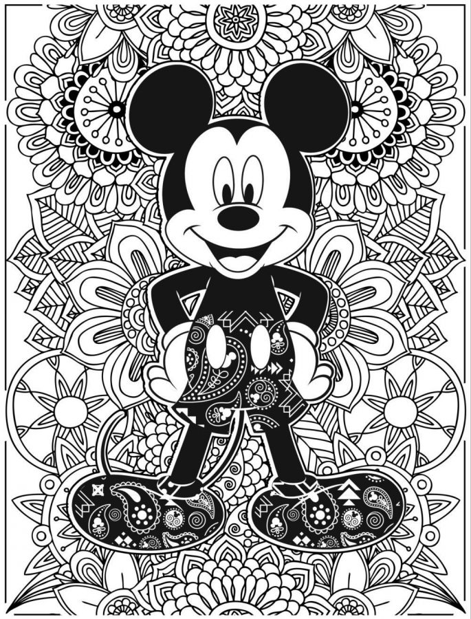 disney coloring in pages