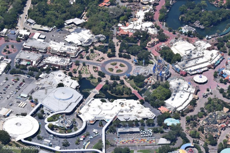 Check Out These CRAZY Pics of an Empty Disney World Resort from Above ...