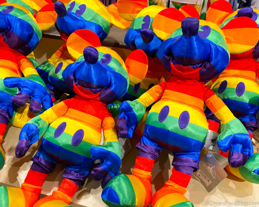 rainbow mickey plush 2019