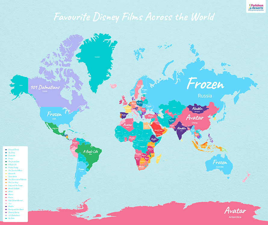 what country doesnt have a disney movie london madeelay87