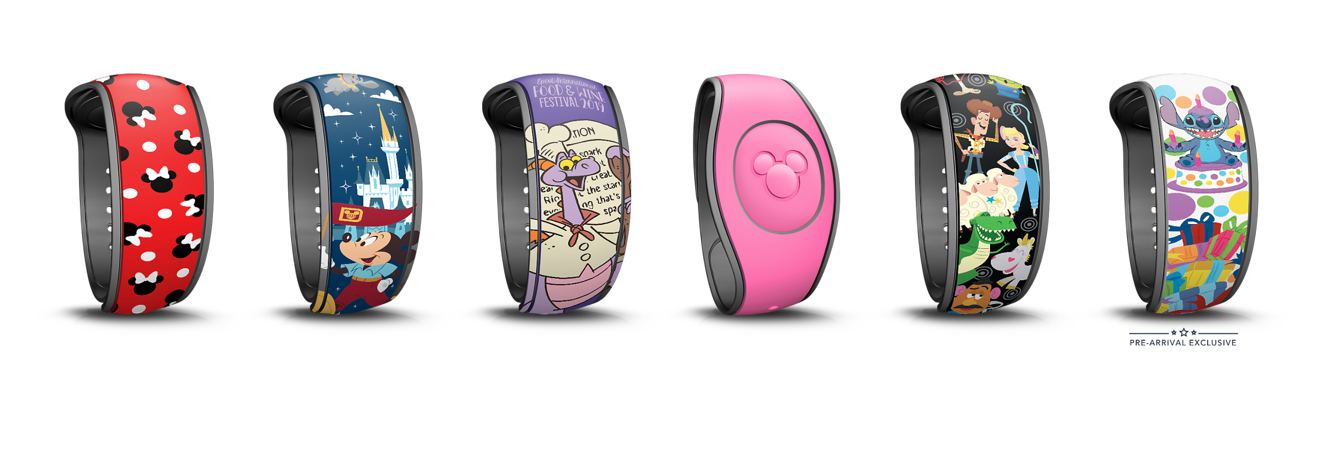 Here's a Look at the MagicBands Currently Available for Disney World