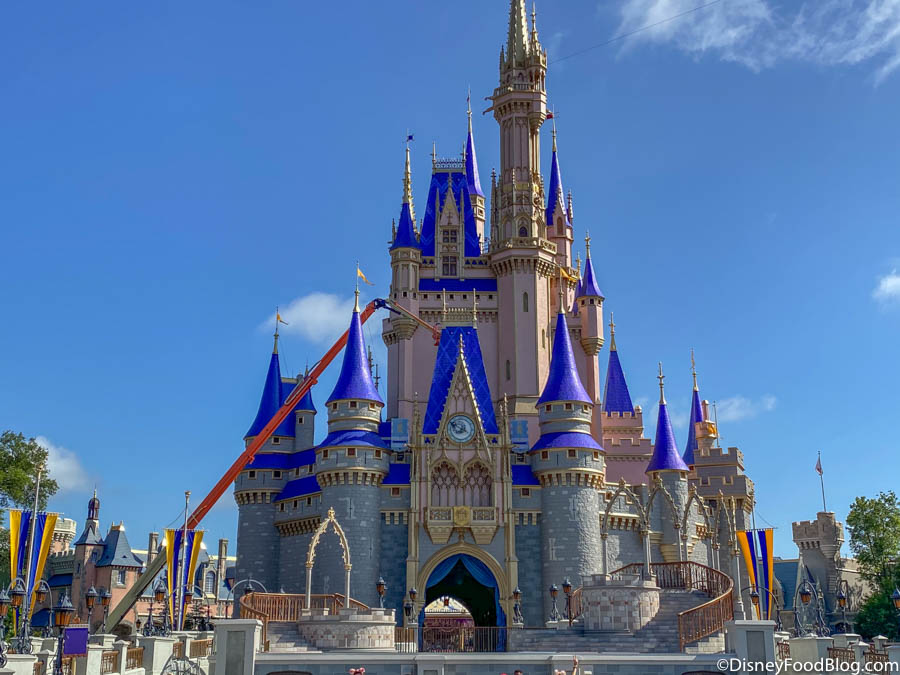 Photos Here S Disney World S Pink Castle For The First Time The Disney Food Blog