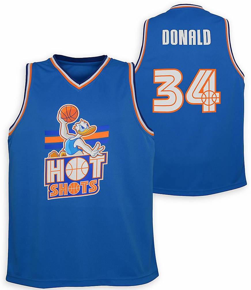 Disney Pre-Owned Goofy Hoop Hounds Basketball Jersey Adult Size: Medium