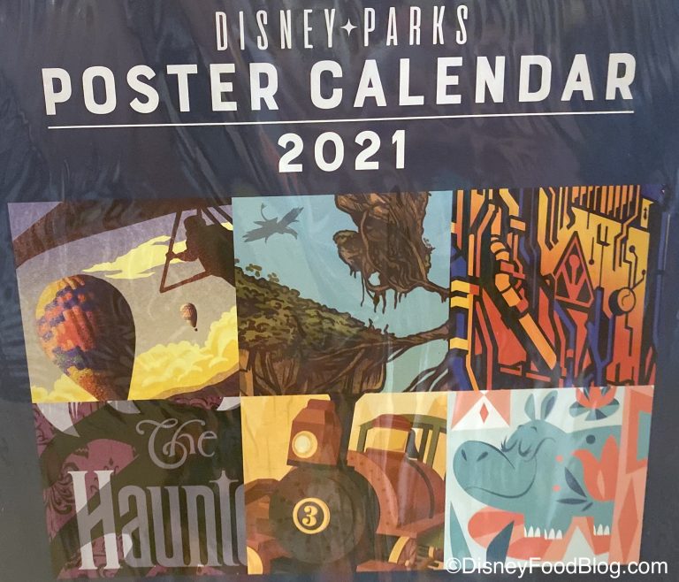 Is It 2021 Yet?! We Found a NEW Disney Parks Poster Calendar in Disney