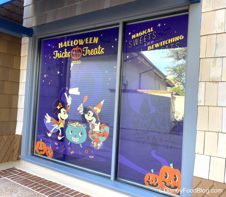 Photos! Check Out the New Halloween Window Displays in Disney Springs