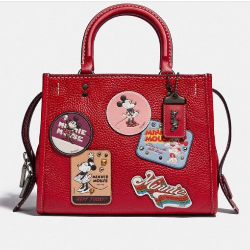 disney collection glitter handbag Coach Red in Glitter - 30424506