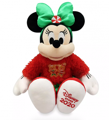 minnie holiday plush