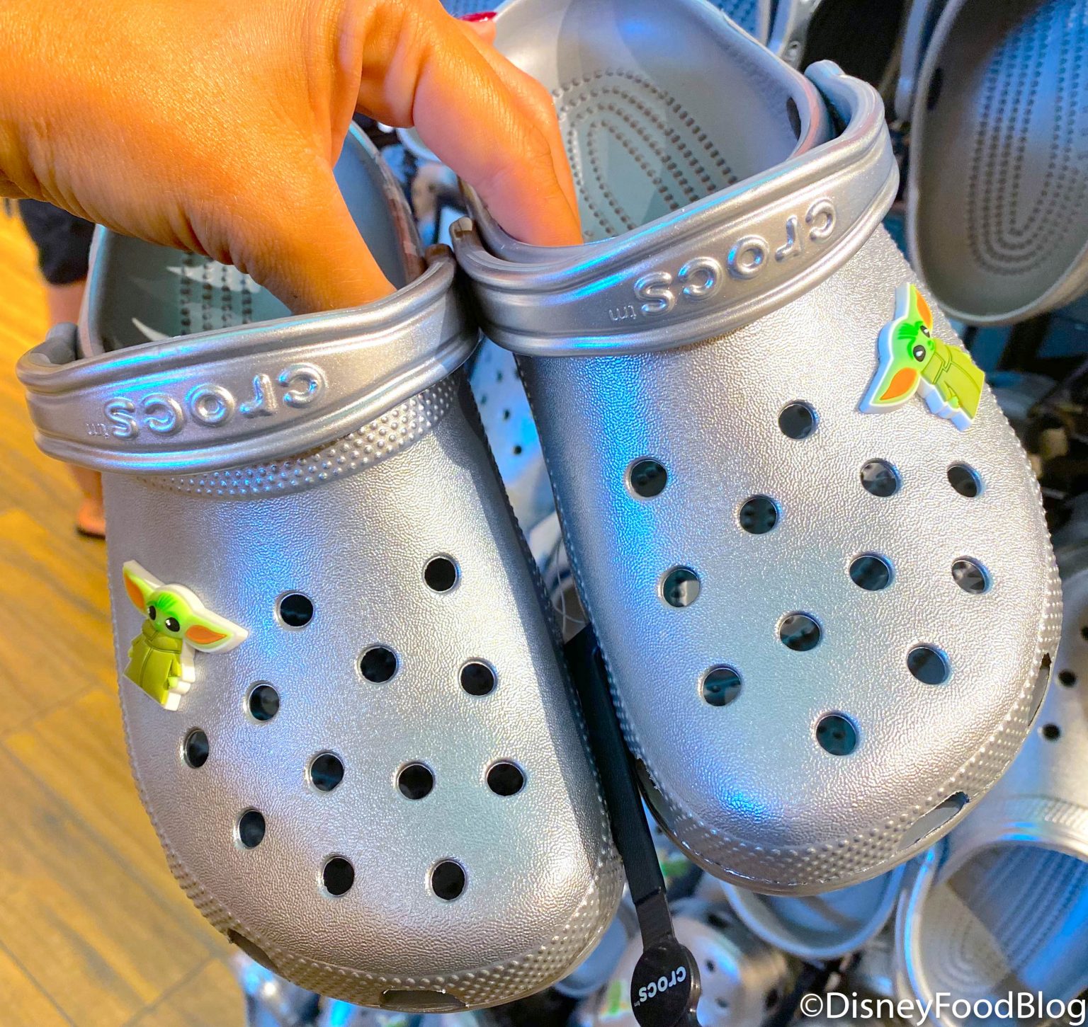 baby yoda crocs