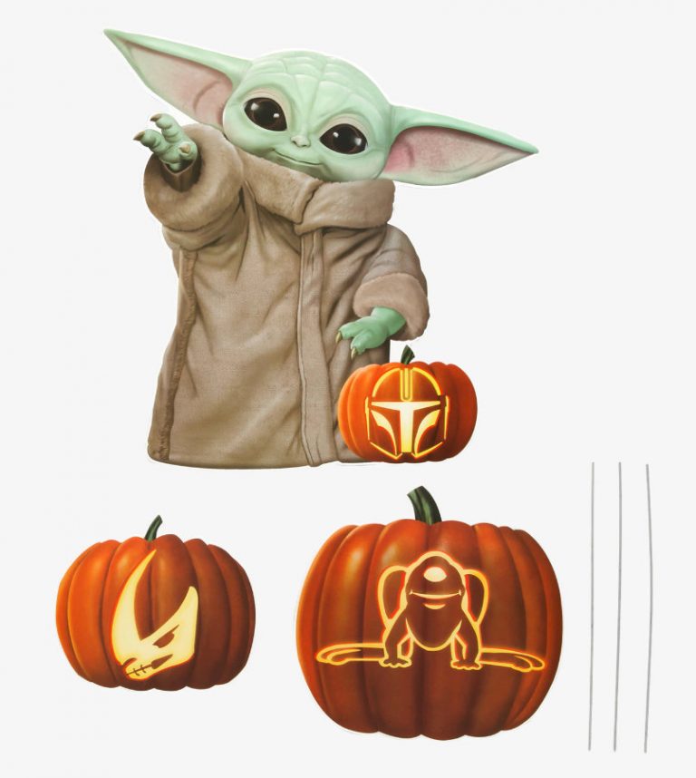 The Newest Piece of Baby Yoda Merch is the Halloween Decoration We Didn