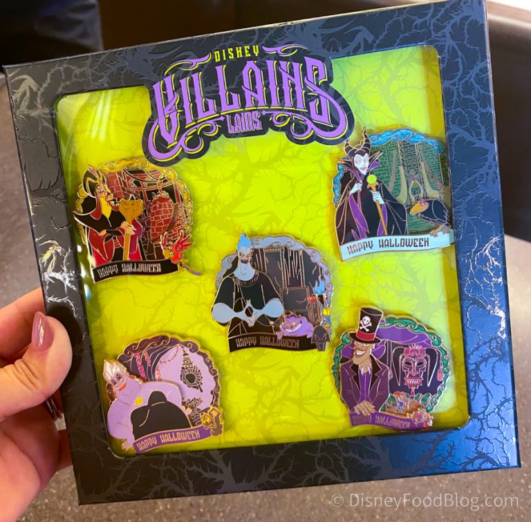 If You Want This New Villain Pin Set From Disney World, You'll Need To ...