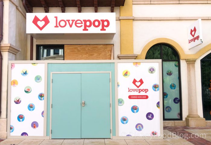 Lovepop Storefront at Disney Springs