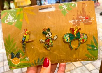 HURRY! The Minnie Mouse: The Main Attraction Tiki Room Pins Are Now in ...