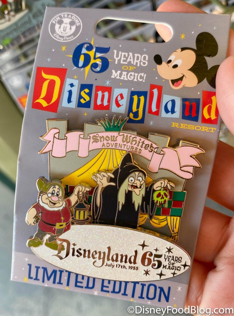 Limited Edition Disneyland 65th Anniversary Pins Are Now Available in ...