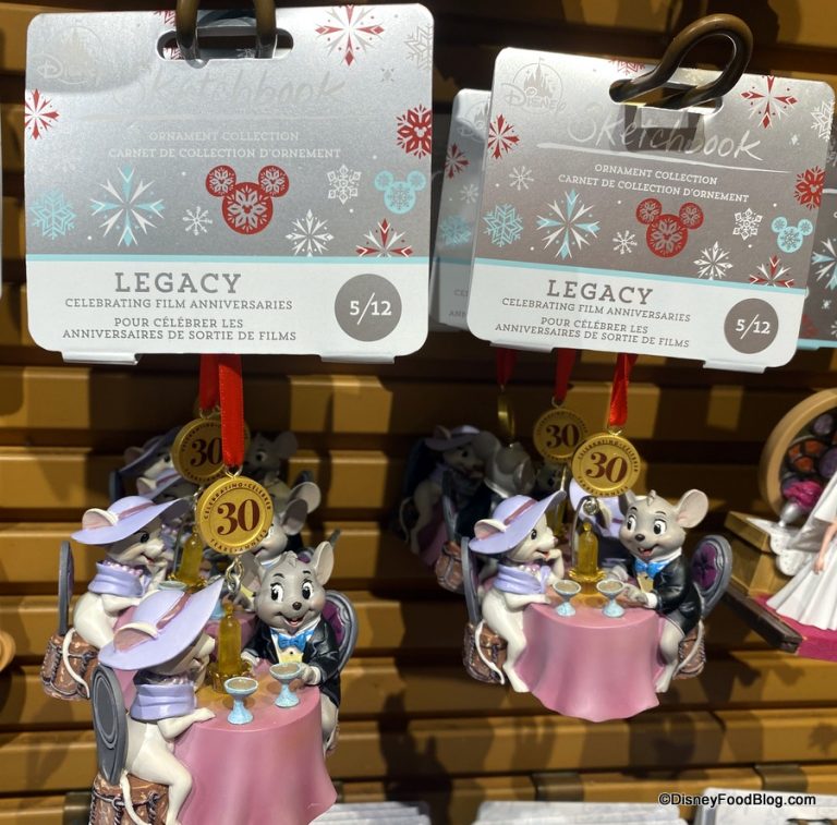 Disney Has TONS of New Legacy Sketchbook Ornaments on shopDisney and at