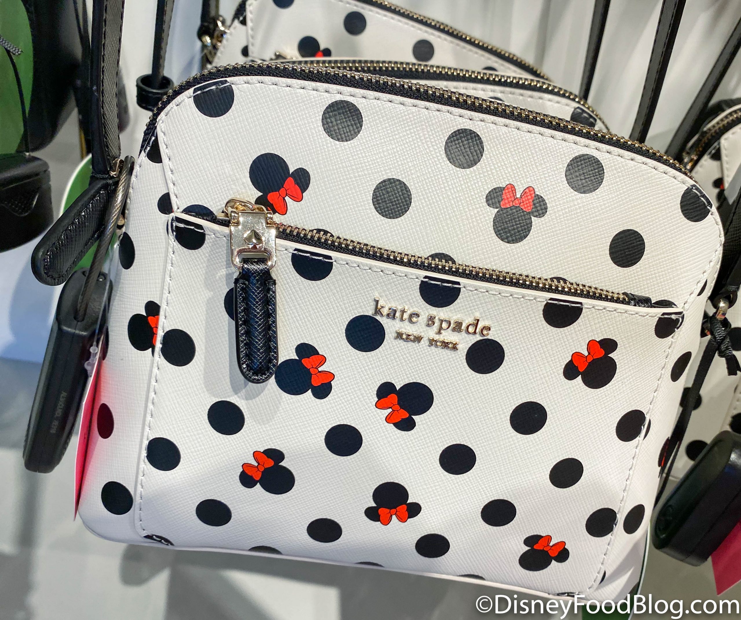 The NEW Kate Spade Minnie Mouse Icon Collection is Now Available in Disney  World! | the disney food blog