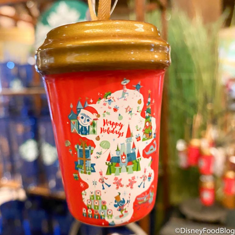 The Disney World Starbucks Holiday Mug Has Arrived (And It's Giving Us