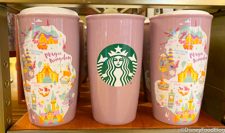 Buy Starbucks Disney Parks Set of 4 Mugs Epcot Magic Kingdom