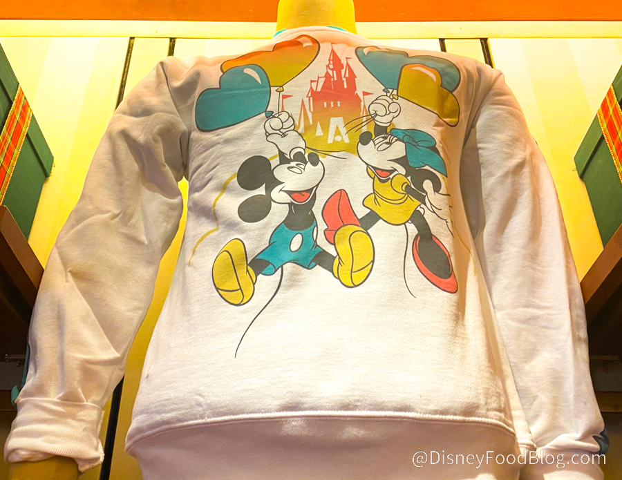 5 NEW Retro-Lookin' Sweatshirts Just Arrived in Disney World